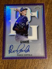 PIERCE COPPOLA 2020 Leaf Perfect Game PURPLE AUTOGRAPH #24/25 FLORIDA GATORS