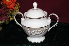 Lenox Nature's Vows Sugar Bowl Brand NEW with tags USA first quality white color