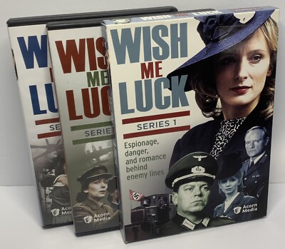 Wish Me Luck The Complete Series (Dvd, Seasons 1-3, 1988, OOP) Canadian