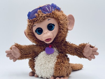 FurReal Friends Cuddles My Giggly Monkey Interactive Chimp  Toy Hasbro Fur Real