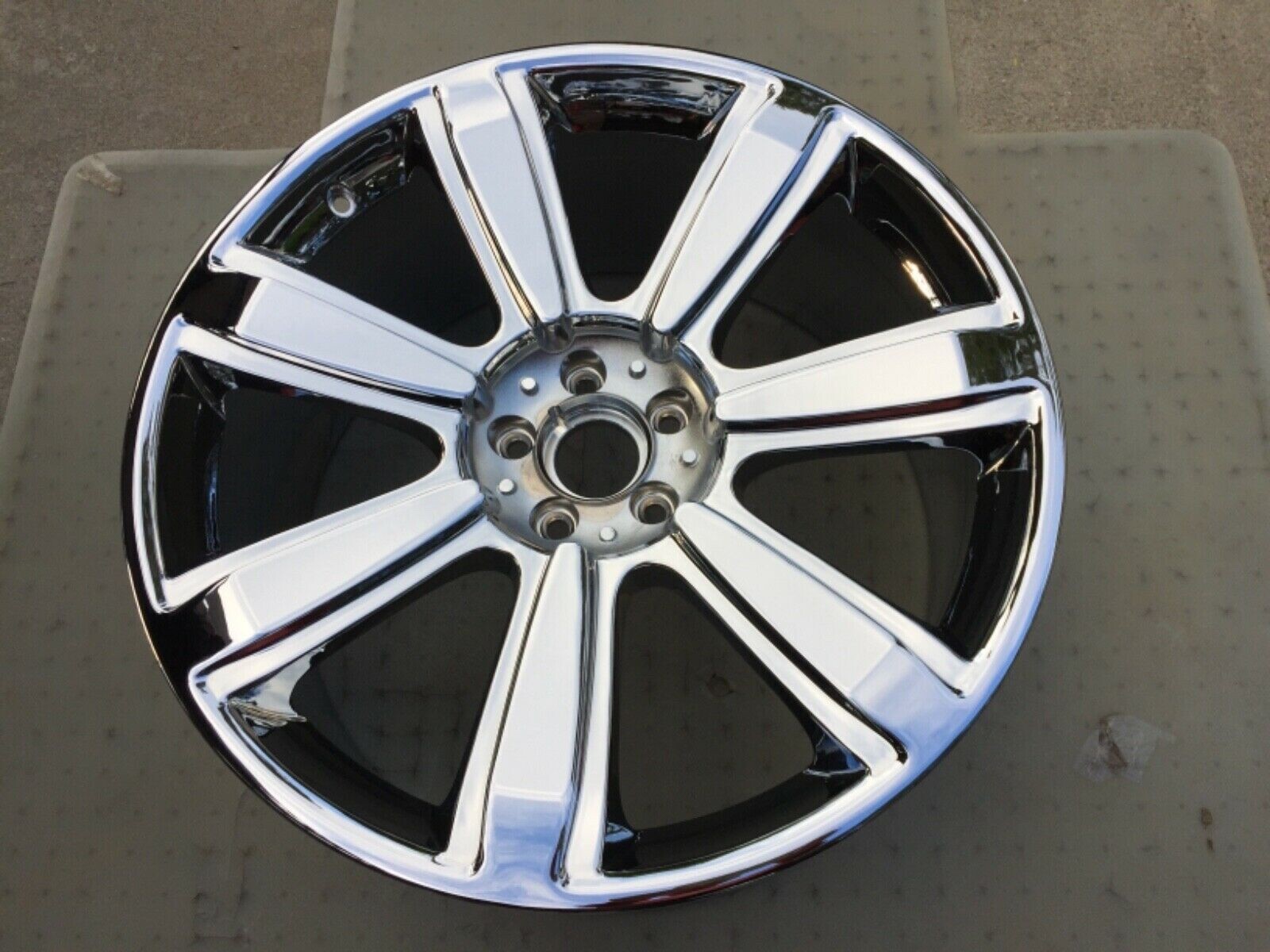 21 NEW CHROME OEM FACTORY BENTLEY 1 WHEEL MULLINER FLYING SPUR CONTINENTAL SPEED