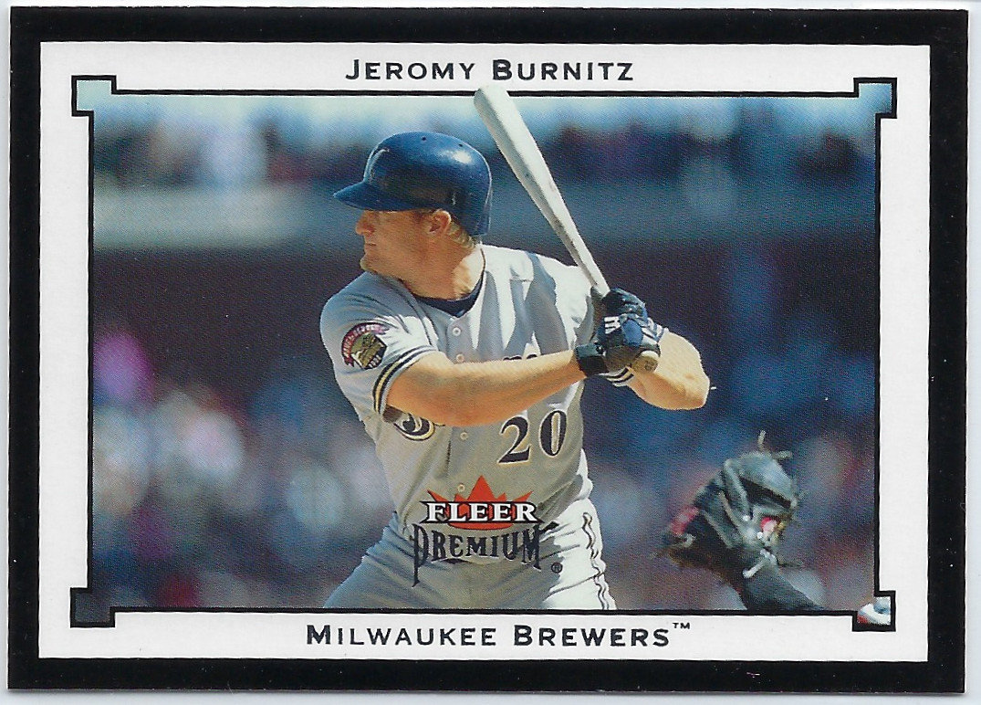 2002 Fleer Premium #183 Jeromy Burnitz Milwaukee Brewers EX/NM Baseball Card
