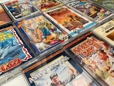 Amstrad CPC Kassette ~ einzelne Kassettenhülle (SCC) ~ Multi Choice/Dropdown-Menü