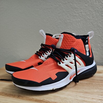 Size 9 - Nike Air Presto Utility Mid Orange para hombre Nuevos Nunca Usados