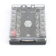Cooler Master 1 to 6 HUB SATA Power ARGB PWM HUB 2-in-1 Expansion Box 5V 3Pin