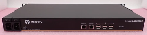 Vertiv Avocent ACS8000 8-Port Console Server DAC Dual AC PSU ACS8008DAC