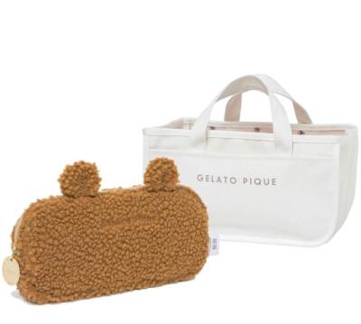 Animal Crossing x Gelato Pique Tote Bag & Boa Pouch set from Japan