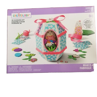 Creatology Easter Egg Diorama 3D Easter Egg Children Family Craft Kit NEW