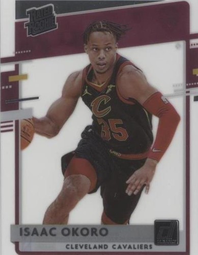 2023-24 Panini Mosaic Isaac Okoro Reactive Blue #94 Cleveland