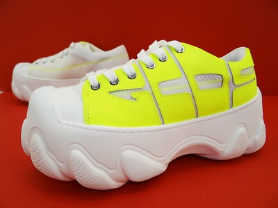 GCDS Chunky Ibex Sneaker Turnschuhe Laufschuhe Freizeit Damen Schuhe Gr.36 Lime