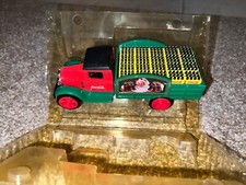 Coca-Cola 1994 Christmas Metal Die Cast Coin Bank Santa Truck Ertl
