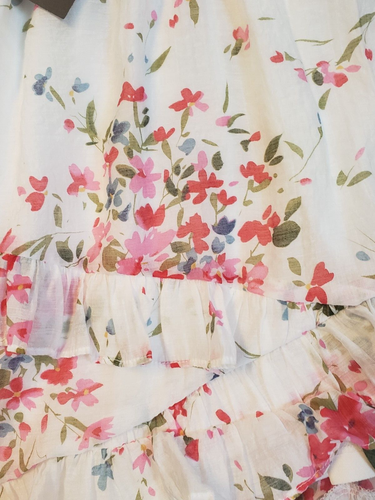 Isobella & Chloe Girls Sleeveless Tunic with Ruffles Floral Print Size 14 - Picture 20 of 21