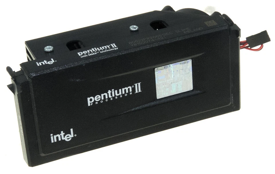 Intel Pentium II SL2HE Slot 1 266MHz+Cooler - Image 2 of 2