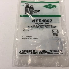 (1) NTE NTE1867 Integrated Circuit Hybrid Switching Voltage Regulator