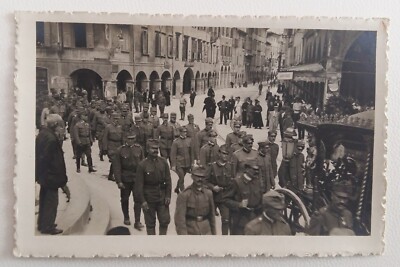 1918 UDINE DURING INVASION FUNERAL TEN.MEDICO MAINA Postcard+New-LL893