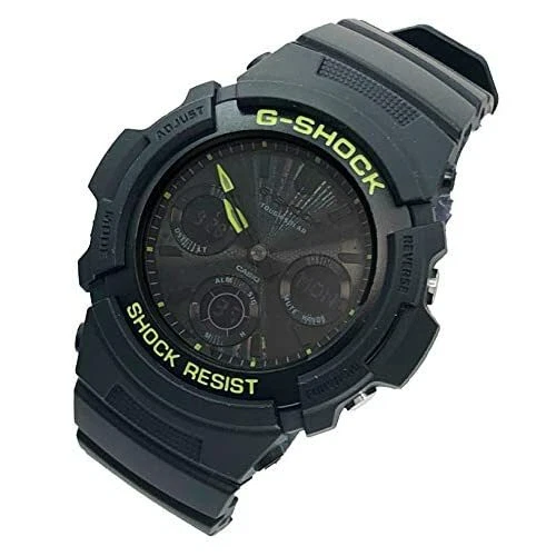 CASIO Watch G SHOCK AWR M100SDC 1A Men s Black Band Anadigi Round