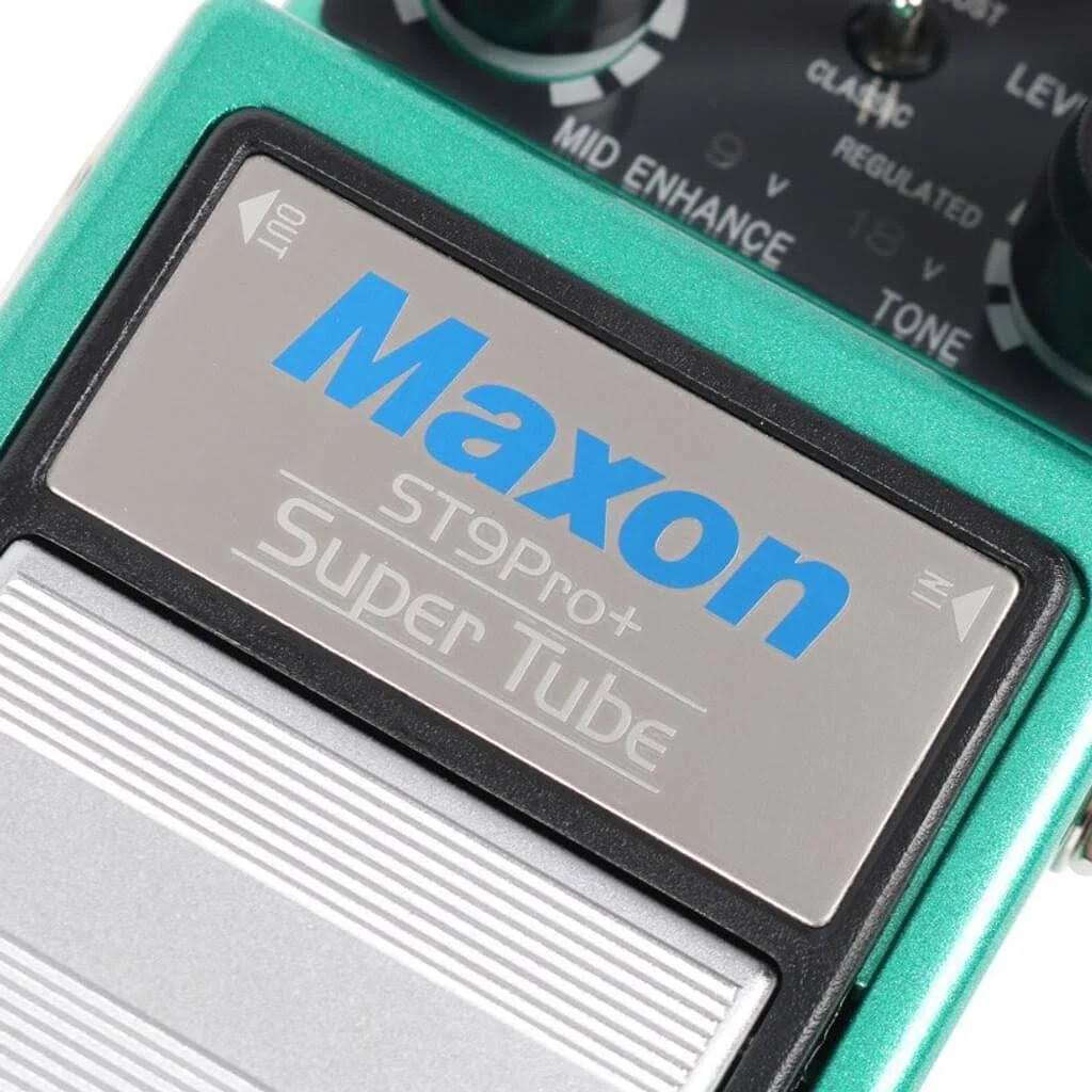 Maxon ST9Pro+ Super Tube series Overdrive Guitar Effects Powerful