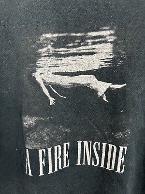 VTG AFI A Fire Inside Lady In Water Myspace Era Scene Emo Rock