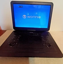 Wonnie Portable DVD Player W-1318 Not Working For Parts Only - READ DESCRIPTION