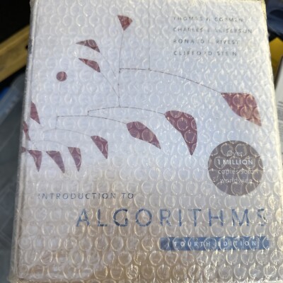 Introduction to Algorithms, Fourth Edition by Ronald L. Rivest, Charles E....