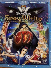 Snow White and the Seven Dwarfs Blu-ray/DVD, 2009, 3-Disc Set