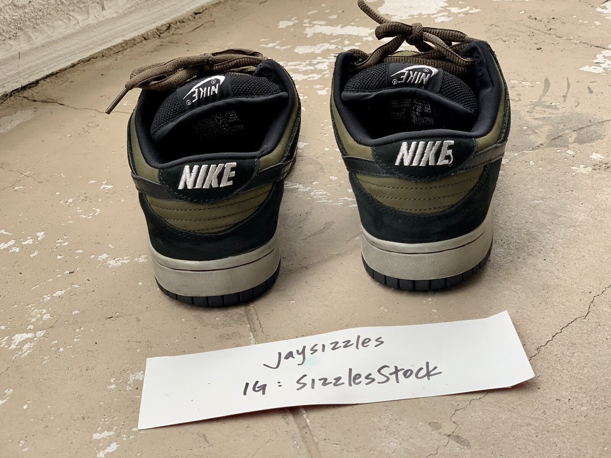 Size 9.5 - Nike SB Dunk Low Pro Loden 2002 - OG BOX & LACES