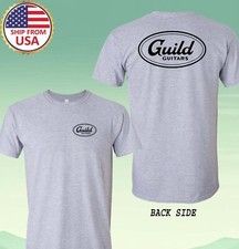 Guild Guitar Men's Grey Size S-5XL