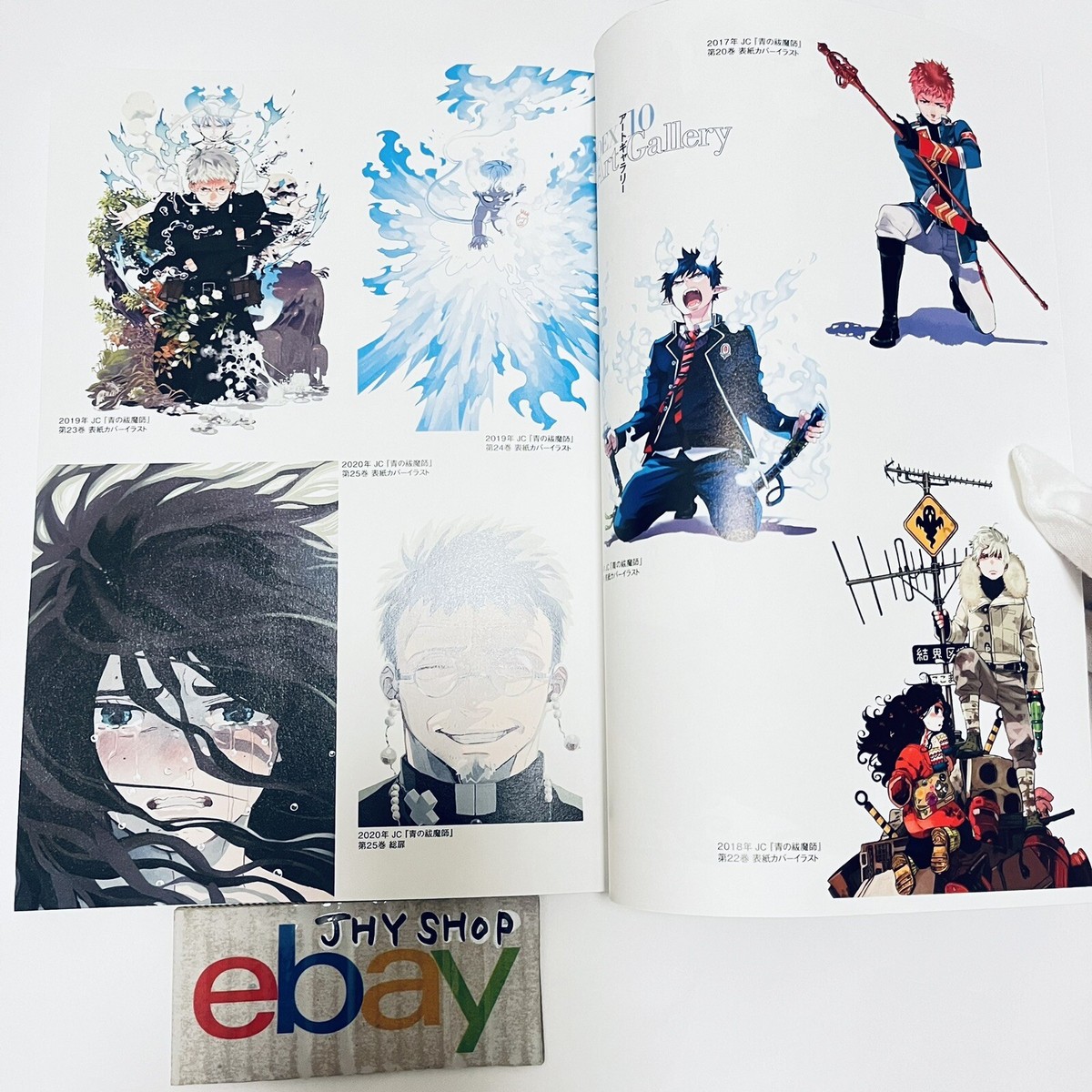 Blue Exorcist 10th Anniversary Book AOEX10 Art Book From