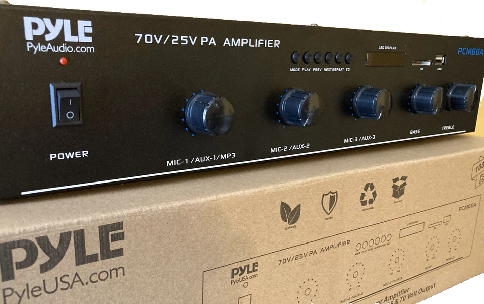 Pyle PCM60A 2 Channel Power Amplifier - Image 3 of 4