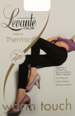 Women's Footless Cover Plush Comfort Tights Leggings LEVANTE Item THE
