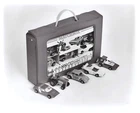 Matchbox / Lesney b & w press release picture Superfast "Cary Case Giftset" 1972