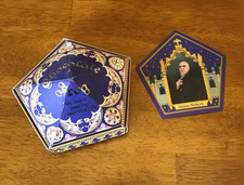 Harry Potter Chocolate Frog Card Salazar Slytherin With Empty Chocolate Frog Box