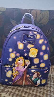 Walt Disney Loungefly Rapunzel neu verföhnt Rucksack Tasche RARITÄT