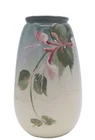 Vintage Weller Eocean Art Pottery Vase, c1898-1918 HP Floral 6.75" FABULOUS!