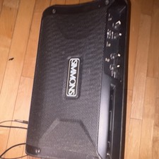 Simmons DA50 Instrument Amplifier, 2 Channels, TRS Input, Headphone Out, Black