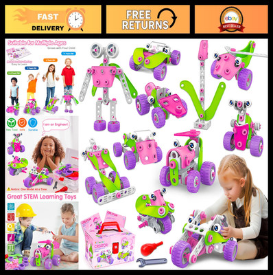 Educational STEM Building Toys for Girls 4-8 | Creative Construction Gifts