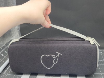 Doctors/Nurses Hard Shell Zip Up Stethoscope Case with Heart