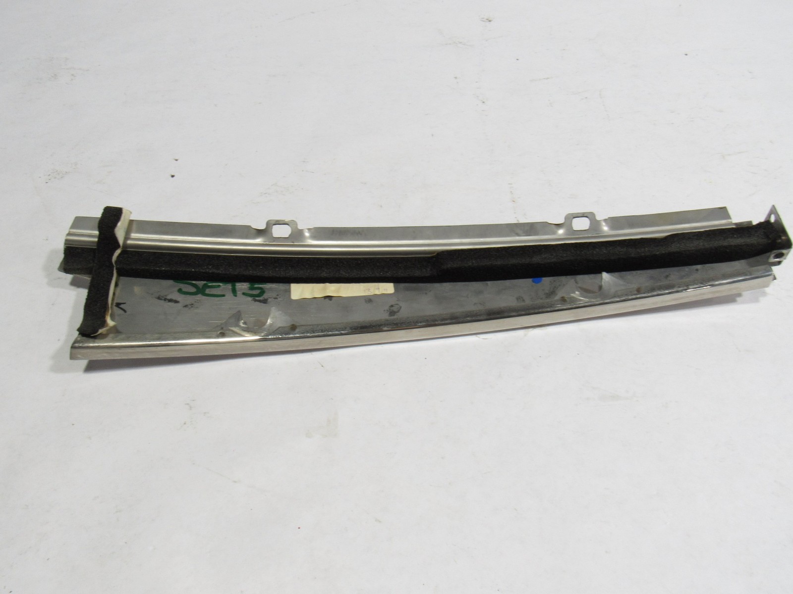 10-20 Bentley Mulsanne 2012 Rear Left Door B Pillar Applique Molding Trim Y2