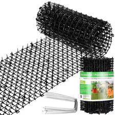 2-Pack 26.3 Ft Cat Deterrent Mat with Spikes, Prickle Strips for Indoor/Outdoor