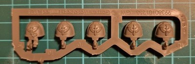 Dark Angels Upgrades Gravis Shoulder Pads x5 Inc Sergeant Warhammer 40k