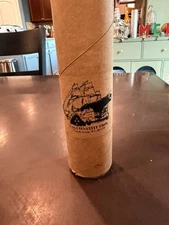 USS Constitution Authentic Navy Historical Display Brass Maritime Artifact