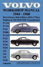 Volvo 1944-1968 Workshop Manual Pv444 Pv544 P110 P1800 Pv445