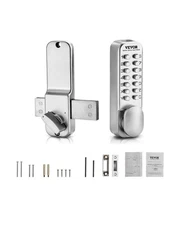 VEVOR Mechanical Keyless Entry Door Lock 14Key Mechanical Door Locks Single-Side