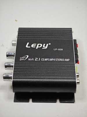 Lepy LP-838 Hi-Fi Stereo Verstärker - Gebraucht, Voll Funktionsfähig