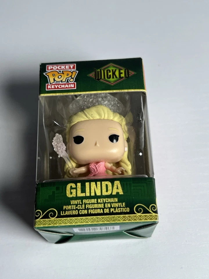 Funko Pocket Pop! Llavero Wicked Glinda (Buena Bruja) Figura Vinilo Coleccionable Foto 2 de 4