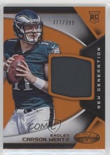 2016 Certified New Generation Jerseys Mirror Orange 377/399 Carson Wentz #2 nd3