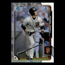 Ronnie Jebavy #79 2015 Bowman Chrome Draft Refractor San Francisco Giants Card