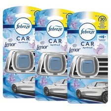 Lenor Lot de 3 désodorisants pour Voiture Parfum d'avril Parfum Anti-odeurs