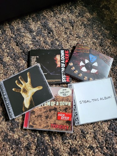 Sammlung: "Alle" Alben Von System Of A Down #musik #rock #90s