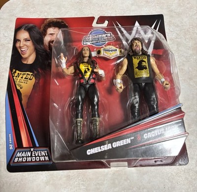 Mattel WWE Showdown 26 Chelsea Green & Cactus Jack 2-pack Wrestling Figure Set